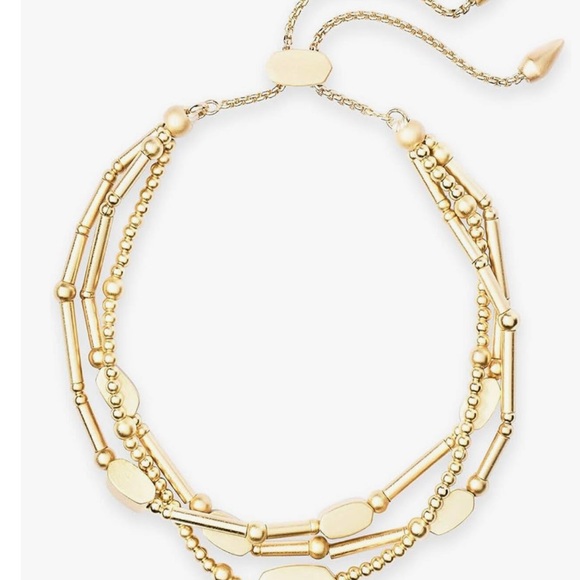 NWOT Kendra Scott Gold Bracelet Timeless Elegance - Picture 1 of 1